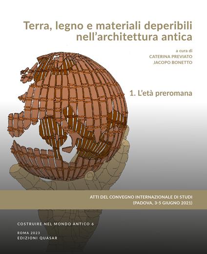 Imagen de portada del libro Terra, legno e materiali deperibili nell'architettura antica
