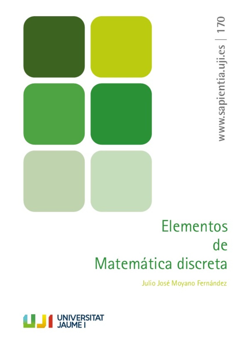 Imagen de portada del libro Elementos de Matemática discreta