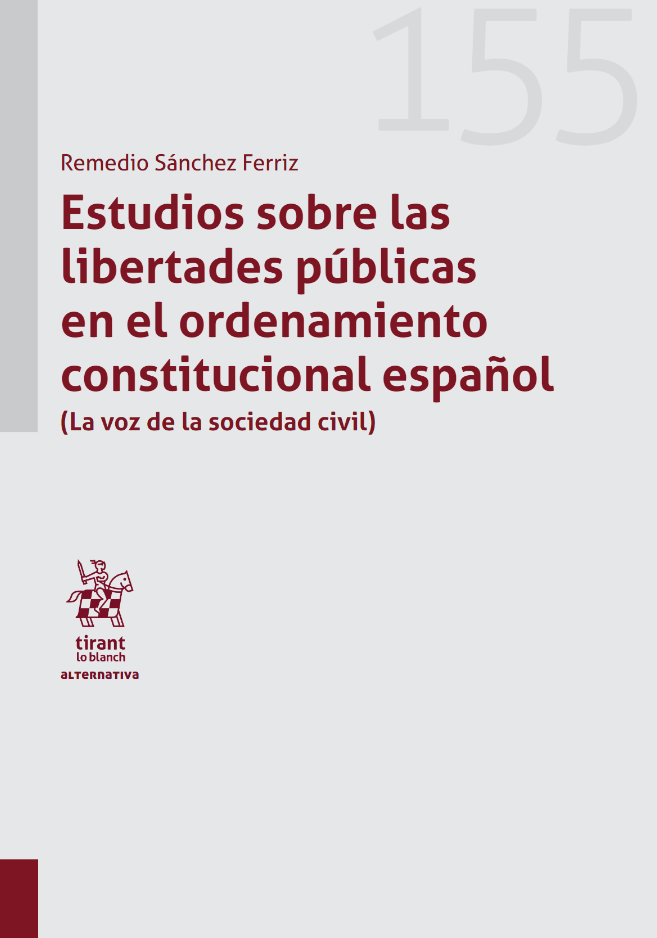 Imagen de portada del libro Estudios sobre las libertades públicas en el ordenamiento constitucional español