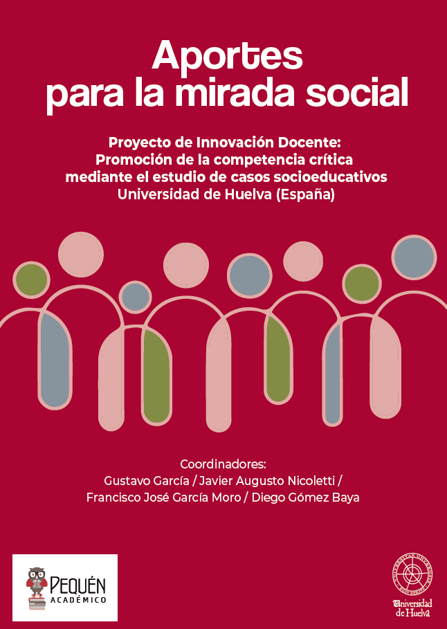 Imagen de portada del libro Aportes para la mirada social: proyecto de innovación docente
