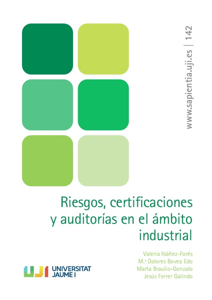 Imagen de portada del libro Riesgos, certificaciones y auditorías en el ámbito industrial
