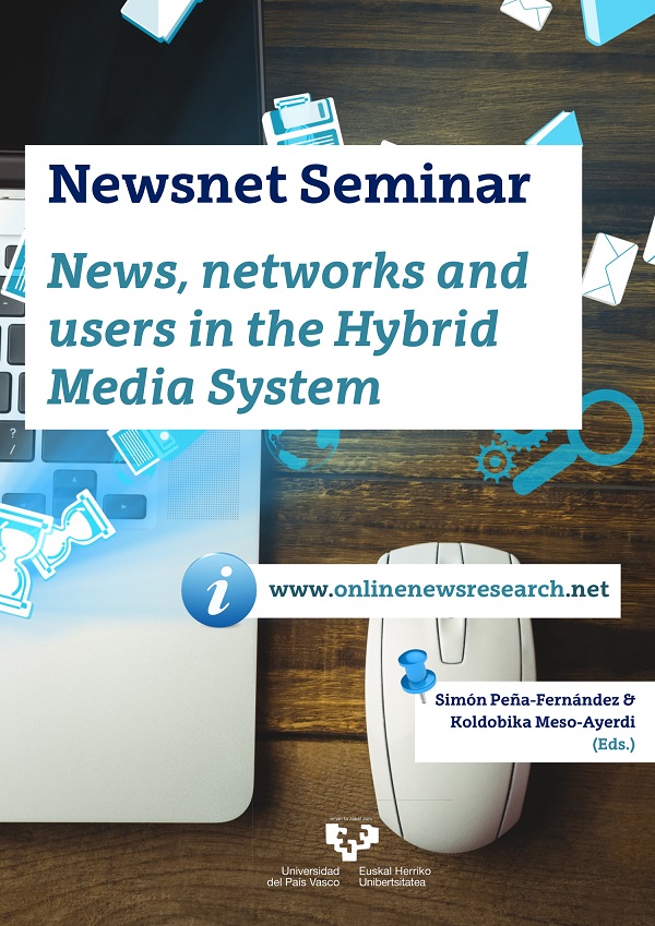 Imagen de portada del libro News, networks and users in the Hybrid Media system