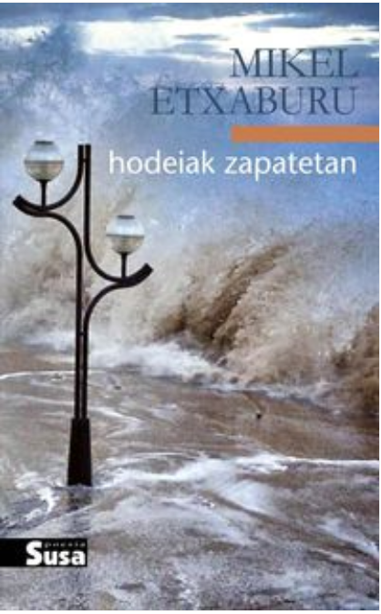 Imagen de portada del libro Hodeiak zapatetan