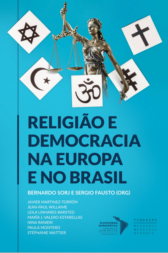 Imagen de portada del libro Religião e democracia na Europa e no Brasil