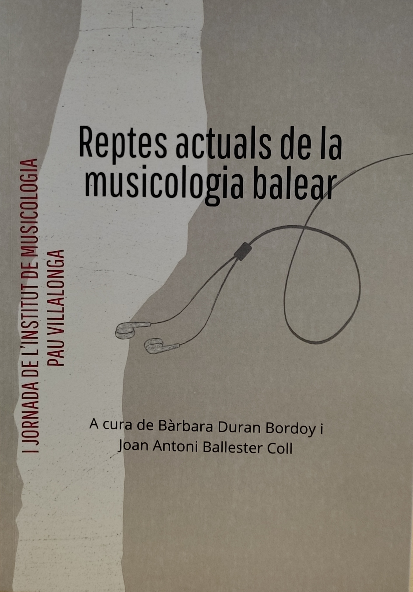 Imagen de portada del libro Reptes actuals de la musicologia balear