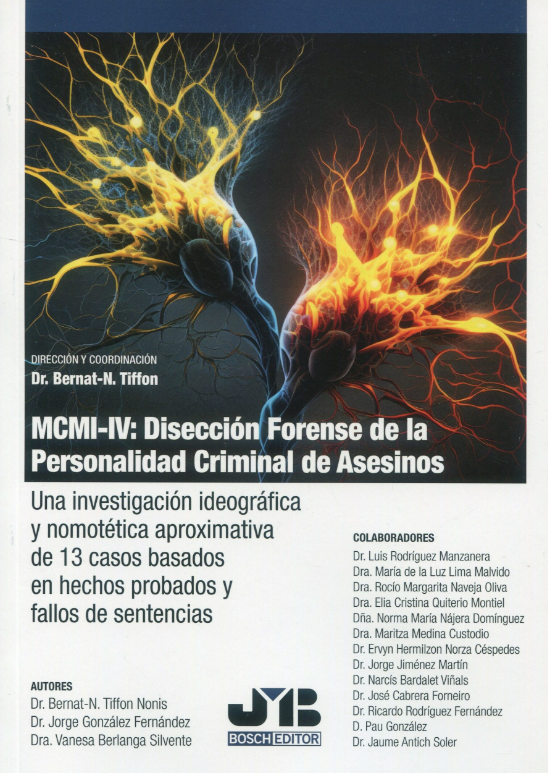 Imagen de portada del libro MCMI-IV. Disección forense de la personalidad criminal de asesinos