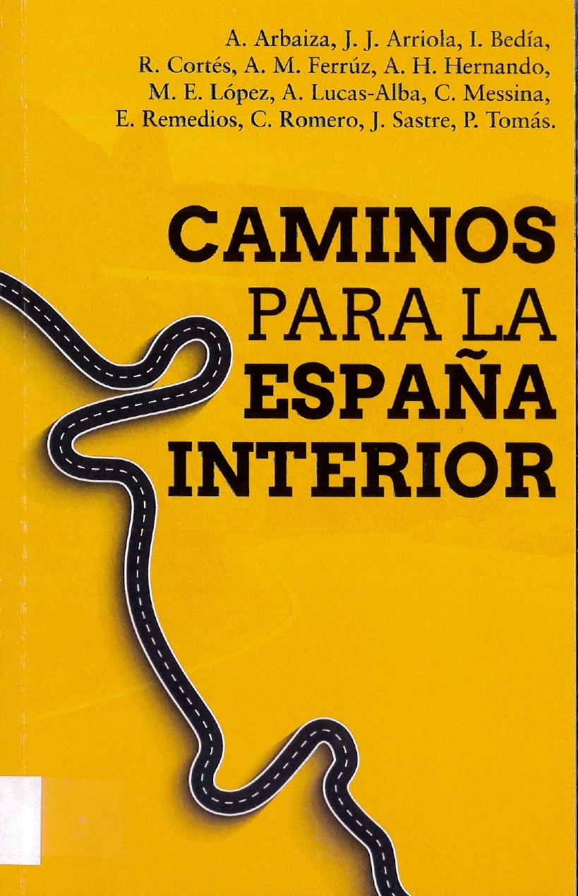Imagen de portada del libro Caminos para la España interior