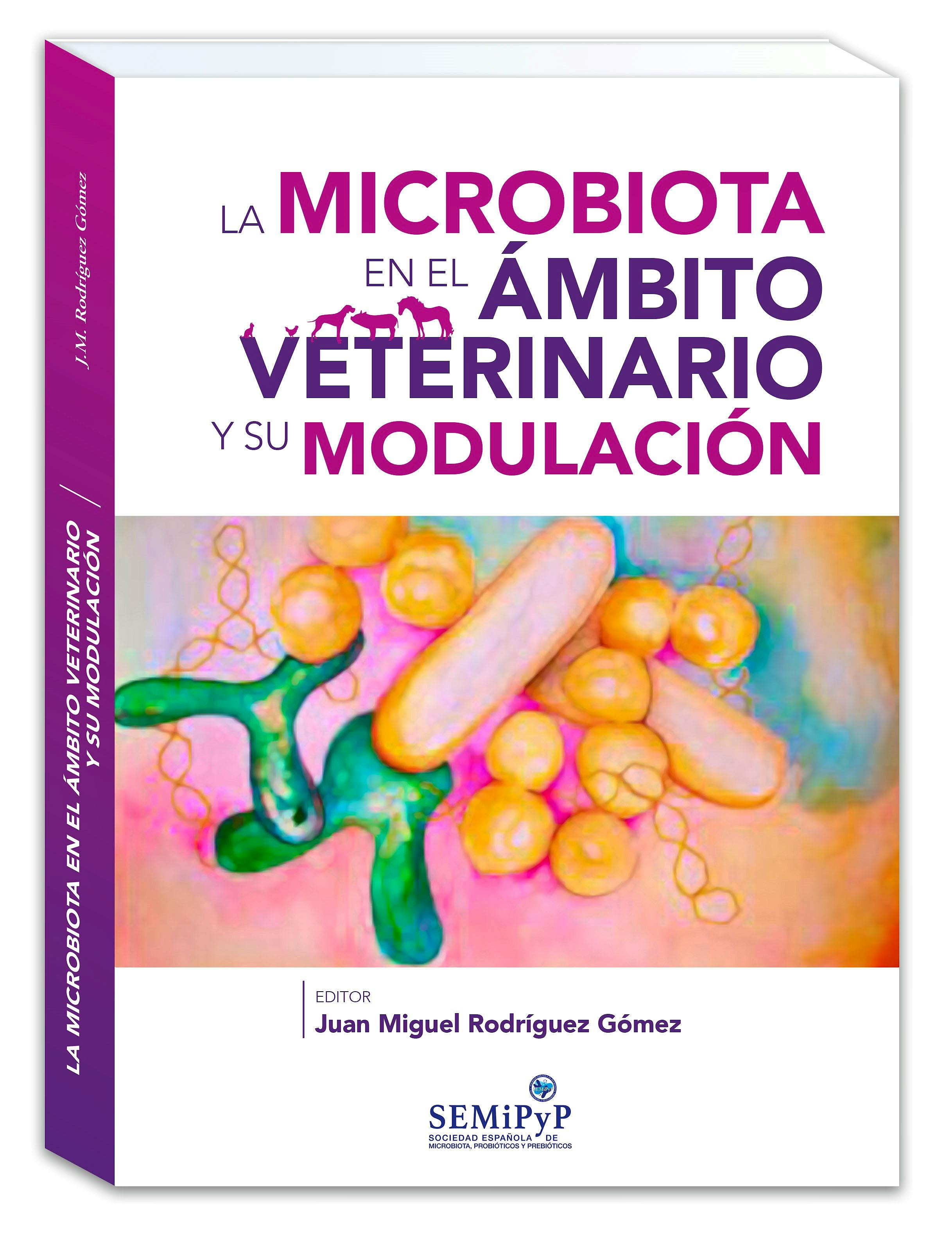Imagen de portada del libro La microbiota en el ámbito veterinario y su modulación