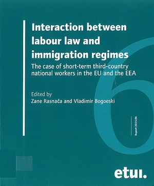 Imagen de portada del libro Interaction between labour law and immigration regimes