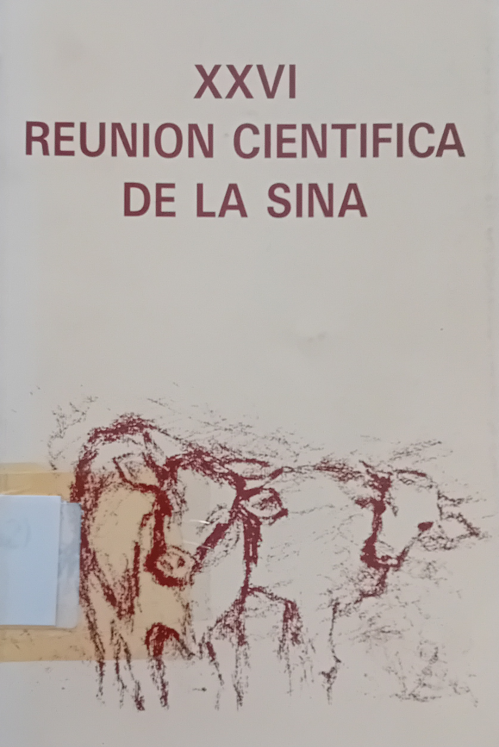 Imagen de portada del libro XXVI Reunión Científica de la Sociedad Ibérica de Nutrición Animal