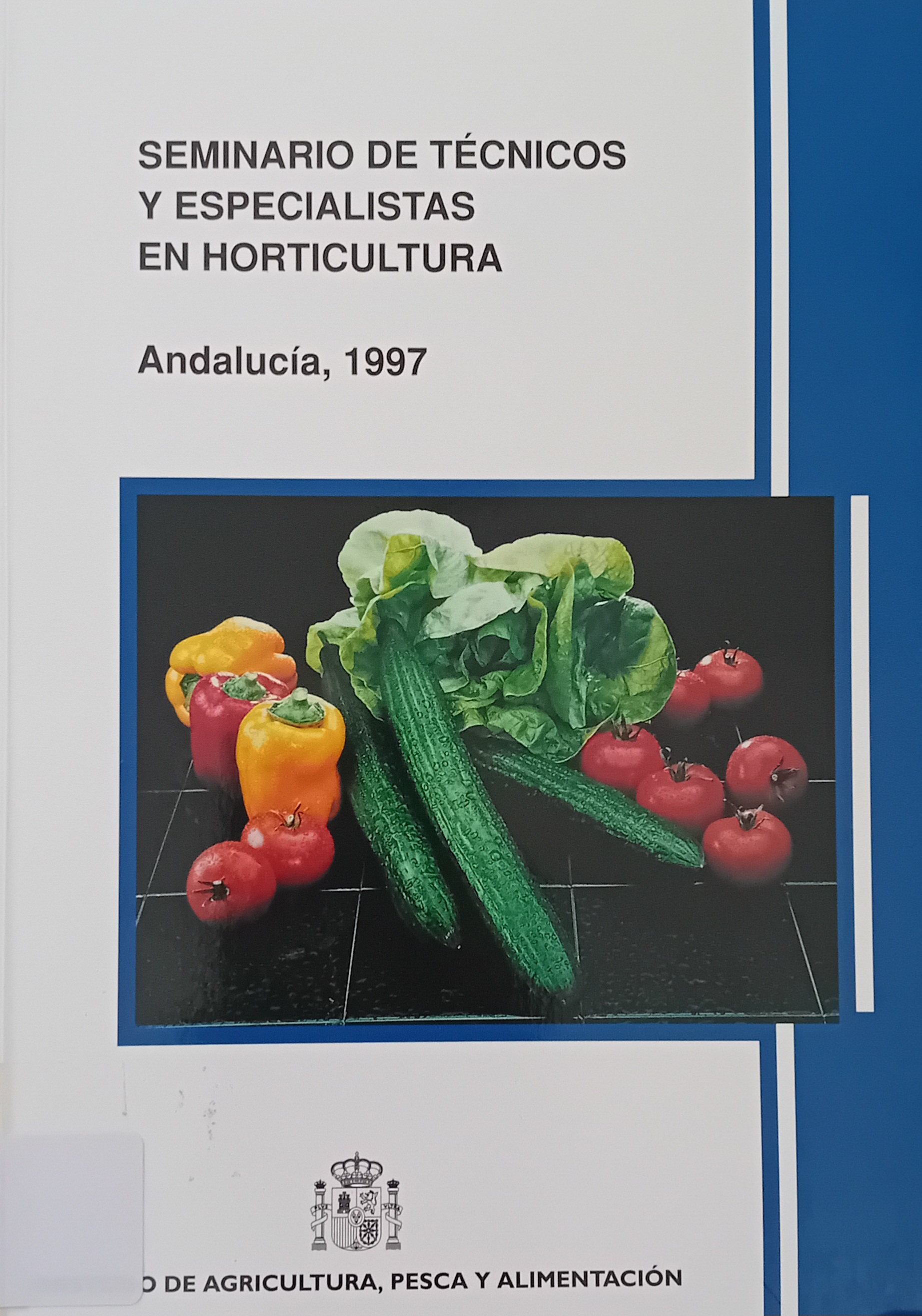 Imagen de portada del libro Seminario de Técnicos y Especialistas en Horticultura