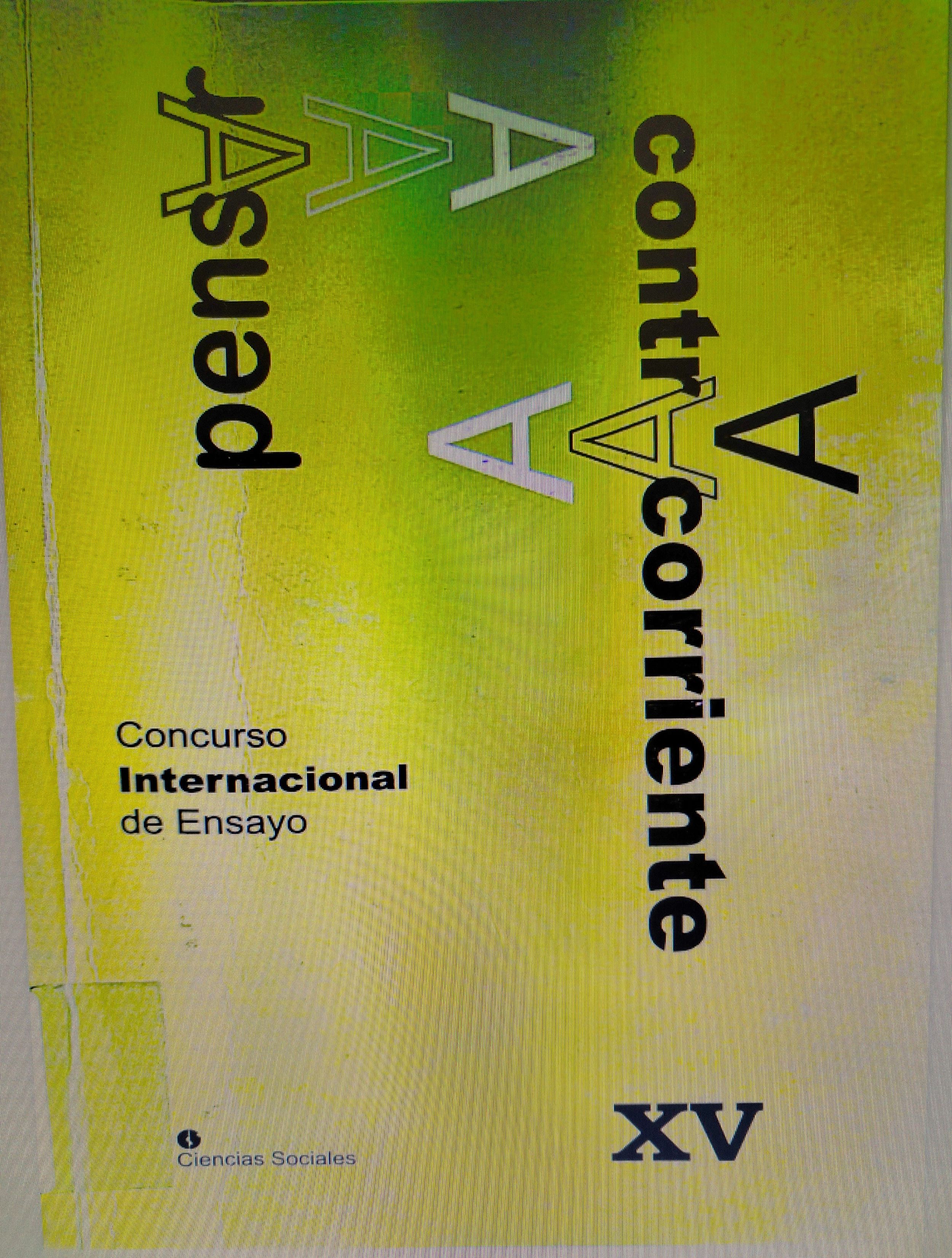 Imagen de portada del libro Pensar a contracorriente XV