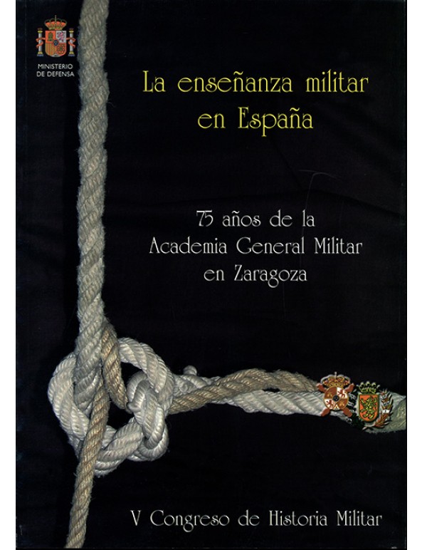 Imagen de portada del libro La enseñanza militar en España