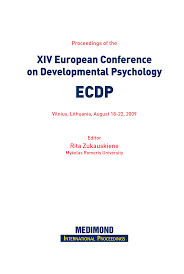 Imagen de portada del libro XIV European Conferenceon Developmental Psychology