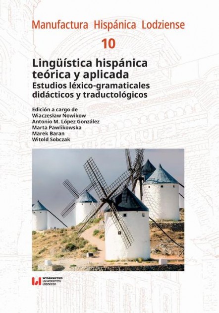 Imagen de portada del libro Lingüística hispánica teórica y aplicada
