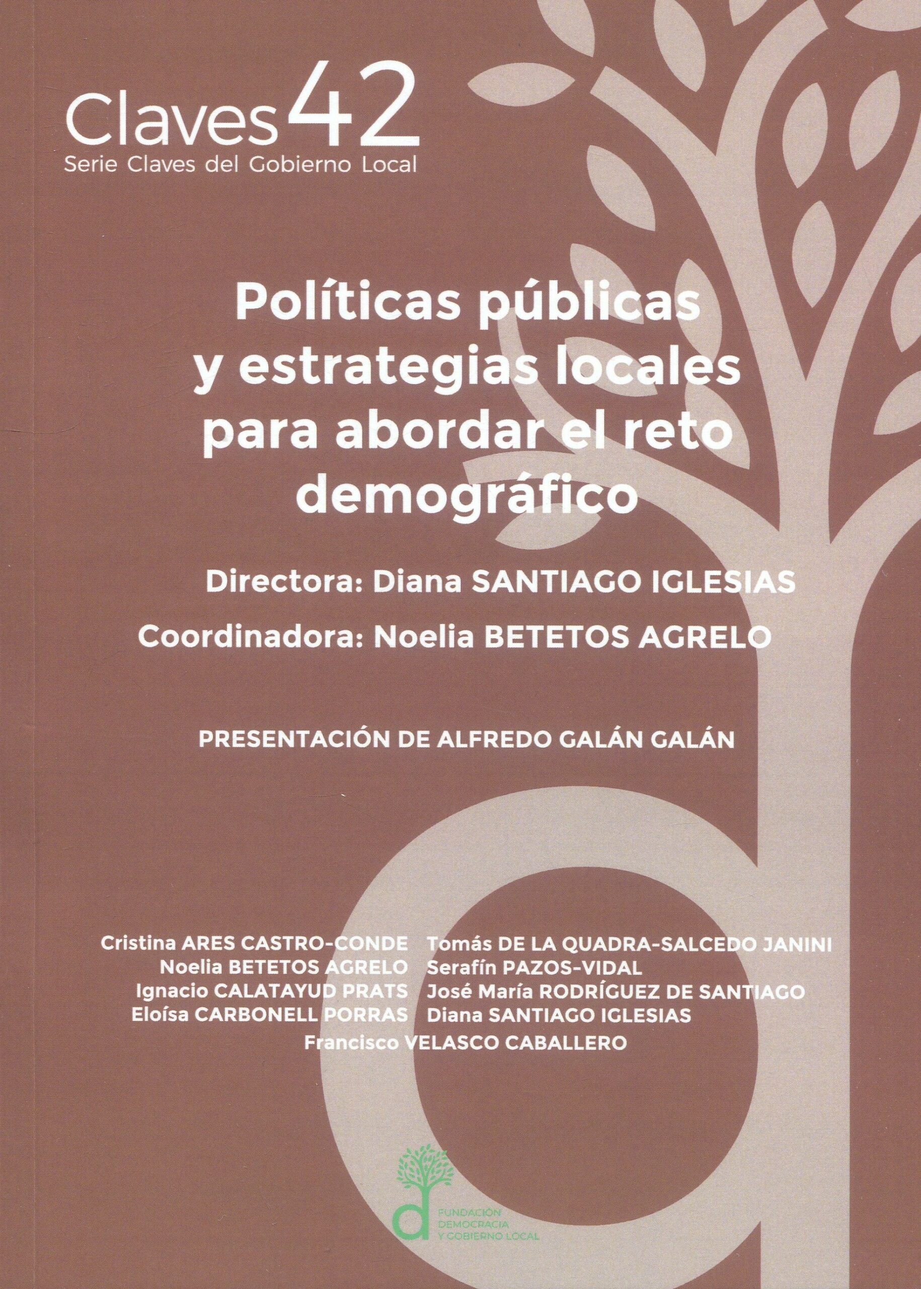 Imagen de portada del libro Políticas públicas y estrategias locales para abordar el reto demográfico