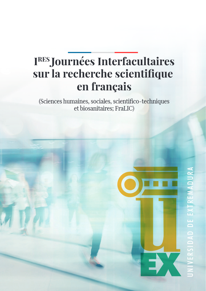 Imagen de portada del libro Ires Journées Interfacultaires sur la recherche scientifique en français