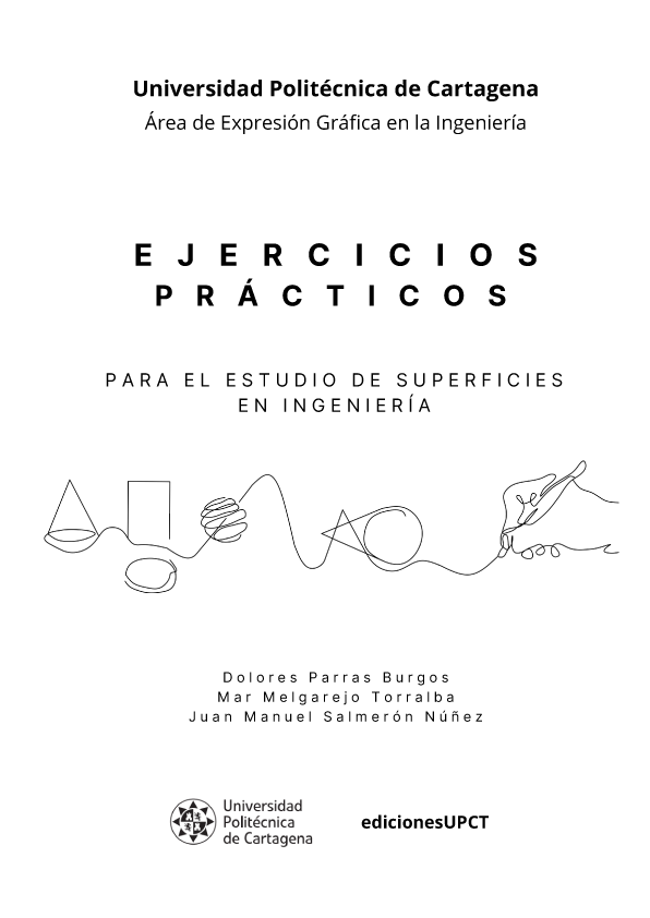 Imagen de portada del libro Ejercicios prácticos para el estudio de superficies en ingeniería