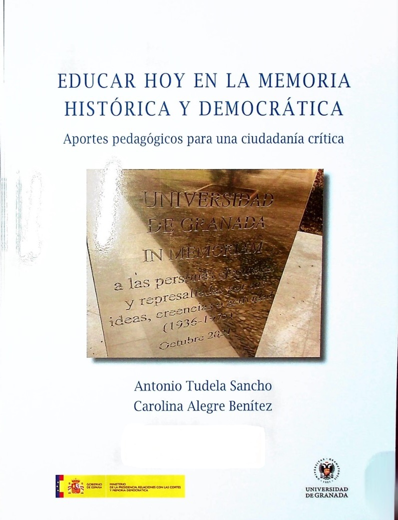 Imagen de portada del libro Educar hoy en la memoria histórica y democrática: aportes pedagógicos para una ciudadanía crítica