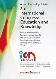 Imagen de portada del libro 3rd International Congress: Education and Knowledge