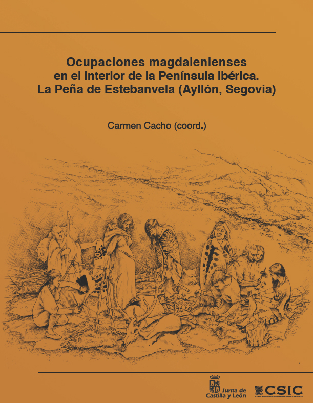 Imagen de portada del libro Ocupaciones magdalenienses en el interior de la Península Ibérica