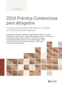Imagen de portada del libro 2024 Práctica Contenciosa para abogados