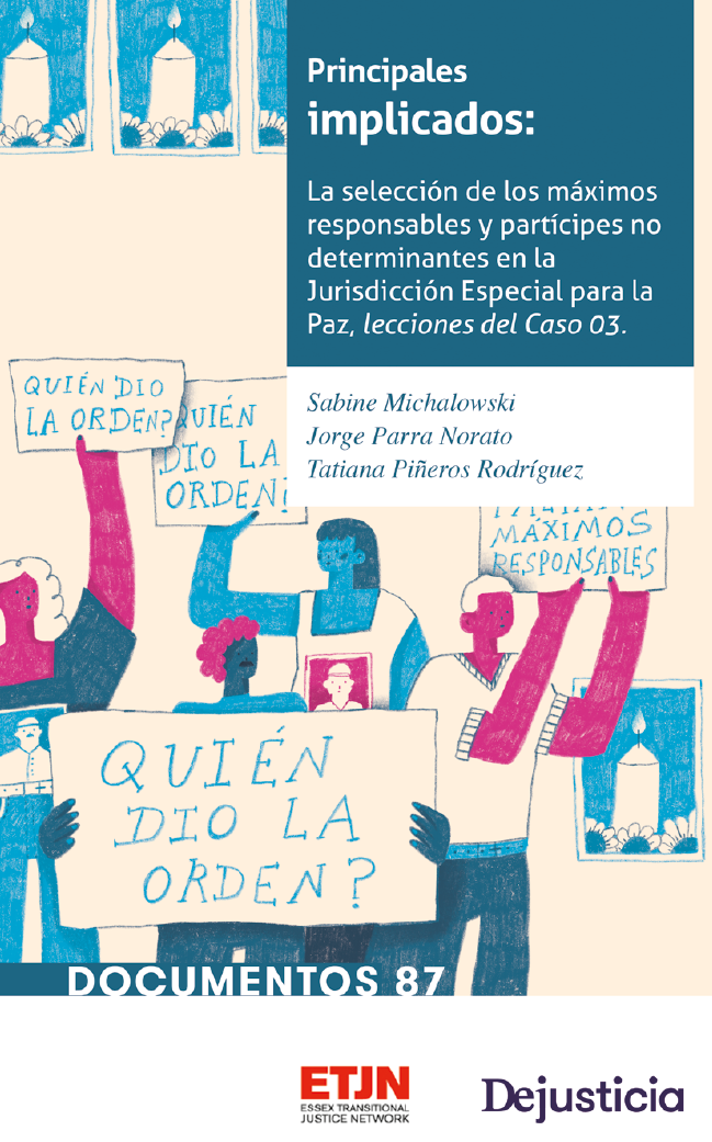 Imagen de portada del libro Principales implicados