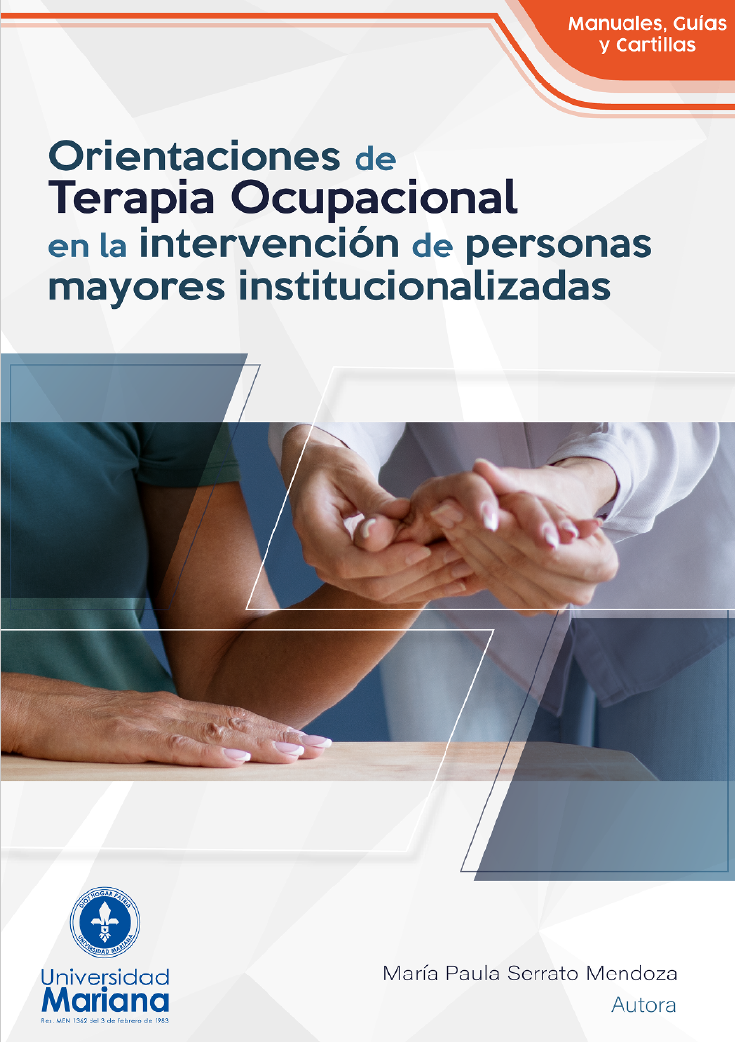 Imagen de portada del libro Orientaciones de terapia ocupacional en la intervención de personas mayores institucionalizadas