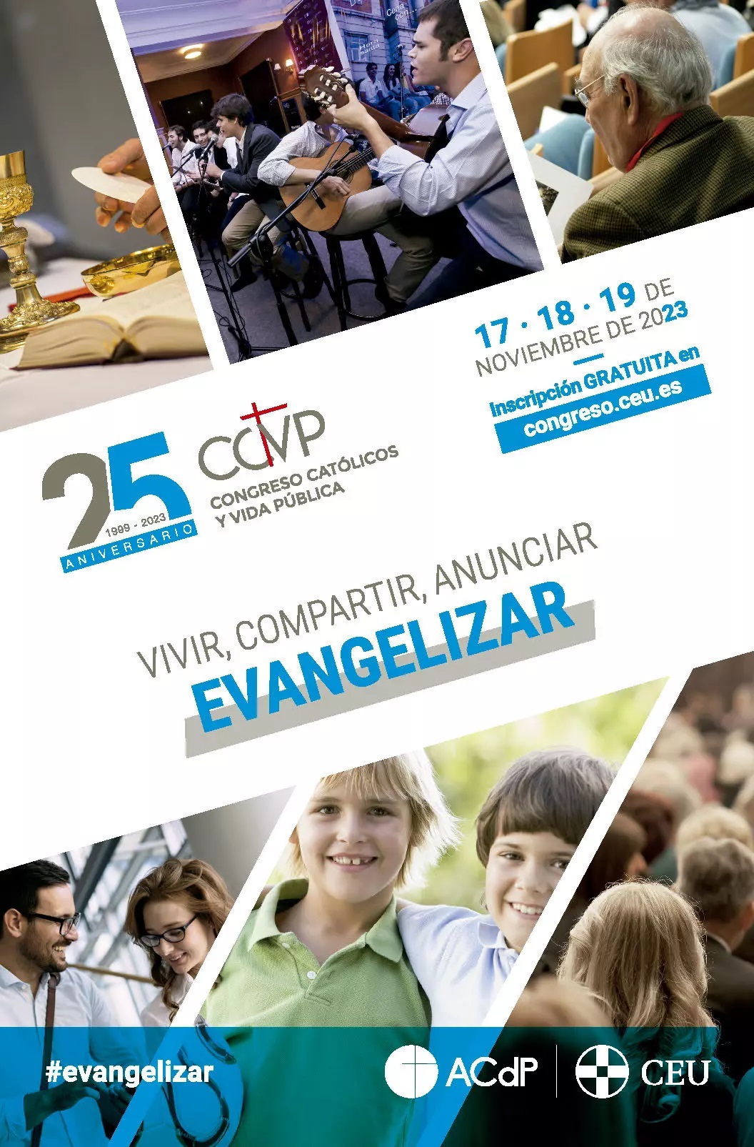 Imagen de portada del libro Vivir, compartir, anunciar, evangelizar