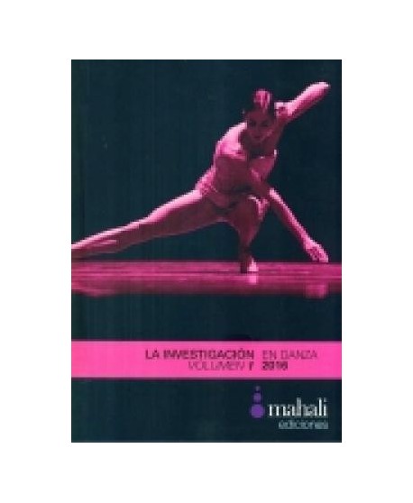 Imagen de portada del libro La Investigación en Danza, Valencia 2016