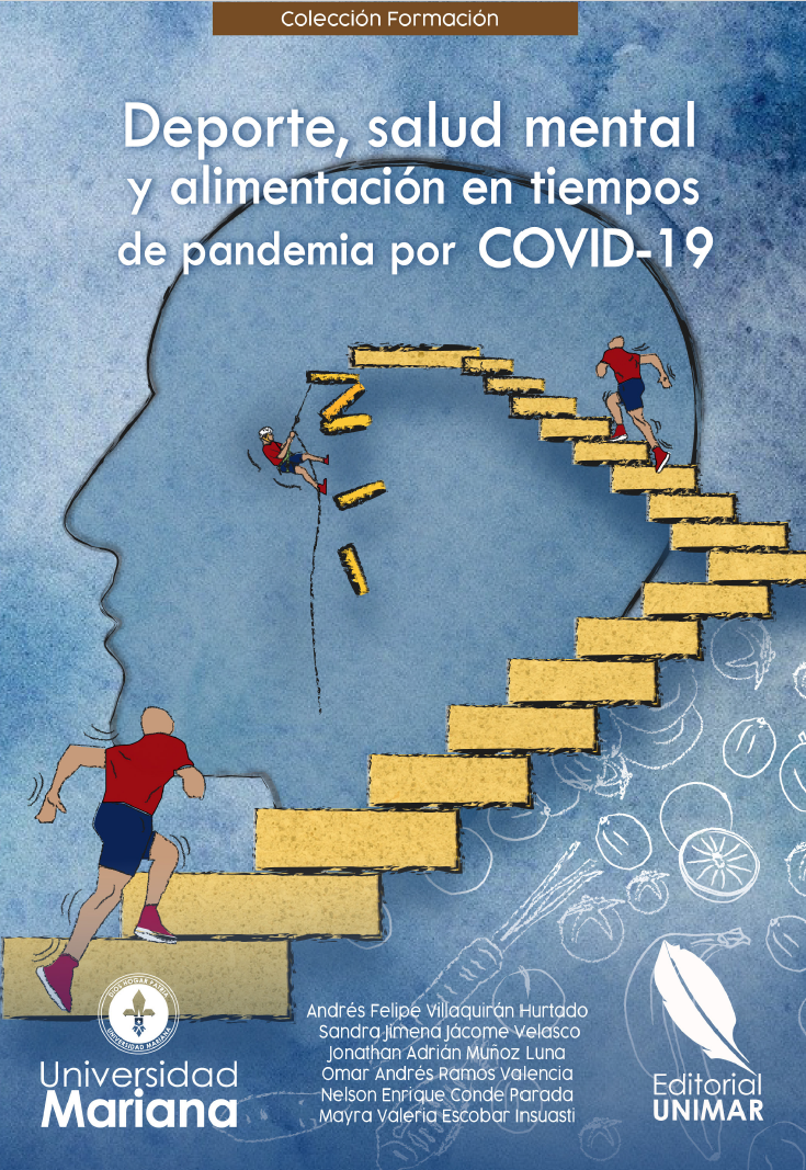 Imagen de portada del libro Deporte, salud mental y alimentación en tiempos de pandemia por COVID- 19