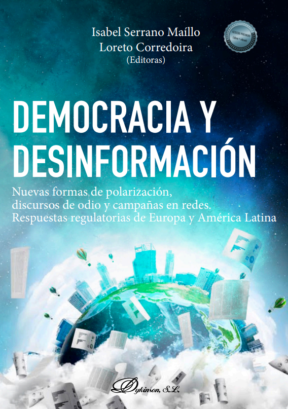 Imagen de portada del libro Democracia y desinformación