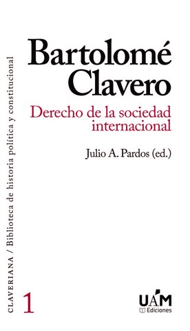 Imagen de portada del libro Derecho de la sociedad internacional