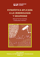 Imagen de portada del libro Estadística aplicada a la criminología y seguridad