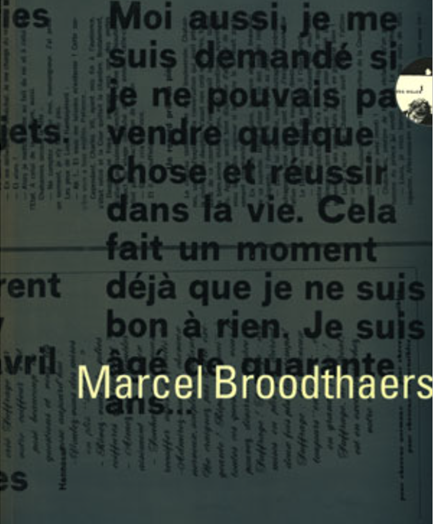 Imagen de portada del libro Marcel Broodthaers