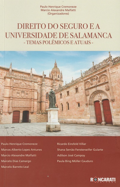 Imagen de portada del libro Direito do seguro e a Universidade de Salamanca