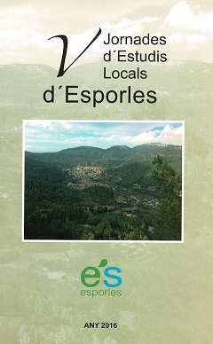 Imagen de portada del libro V Jornades d'Estudis Locals d'Esporles