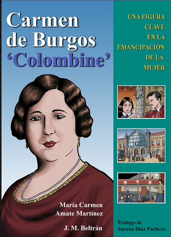 Imagen de portada del libro Carmen de Burgos "Colombine"