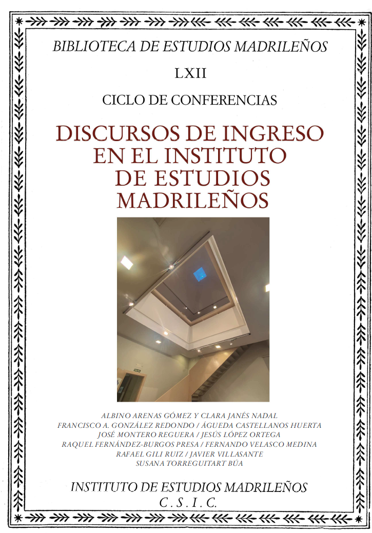 Imagen de portada del libro Discursos de ingreso en el Instituto de Estudios Madrileños