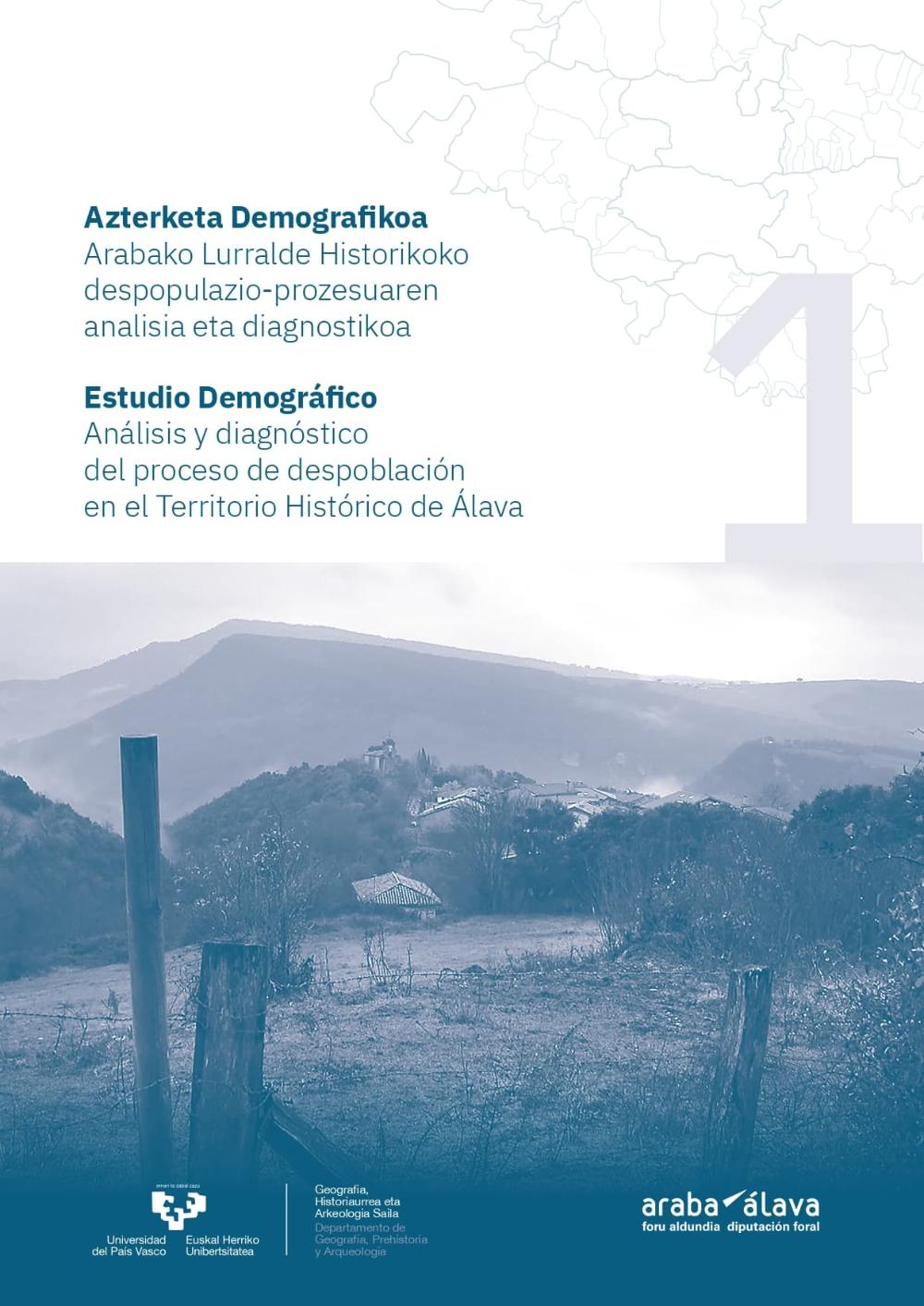 Imagen de portada del libro Estudio demográfico