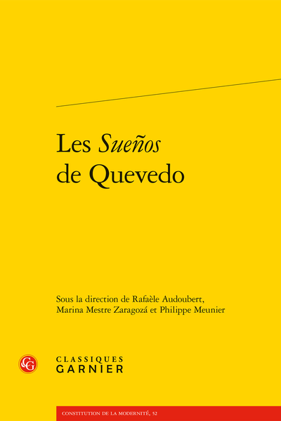 Imagen de portada del libro Les "Sueños" de Quevedo