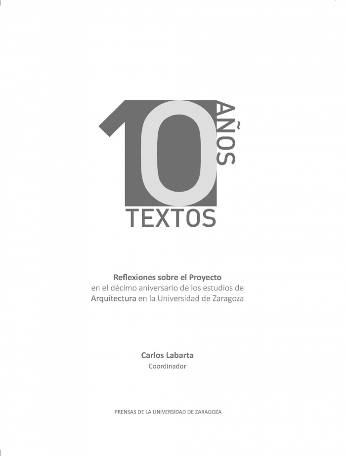 Imagen de portada del libro 10 años, 10 textos