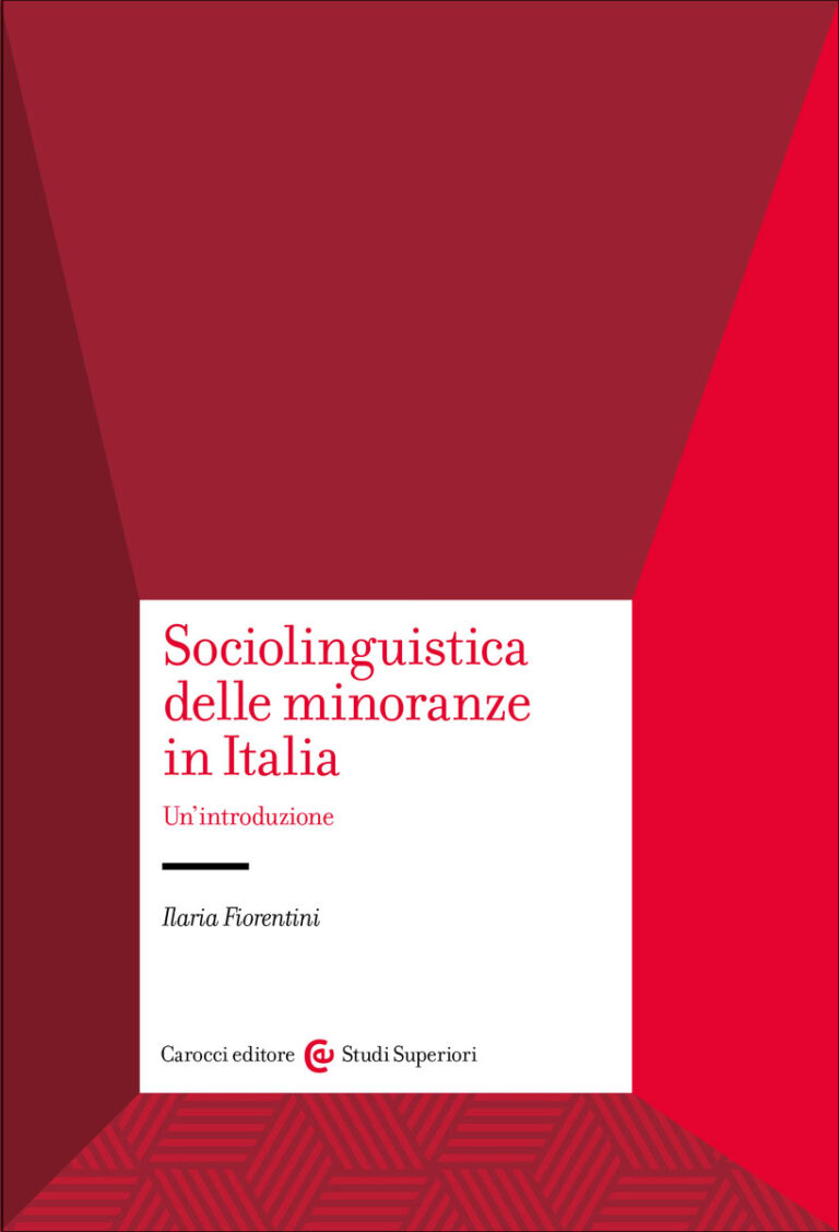 Imagen de portada del libro Sociolinguistica delle minoranze in Italia