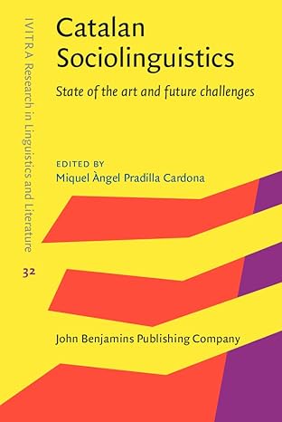 Imagen de portada del libro Catalan Sociolinguistics. State of the art and future challenges