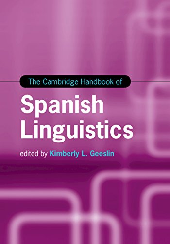 Imagen de portada del libro The Cambridge handbook of Spanish linguistics