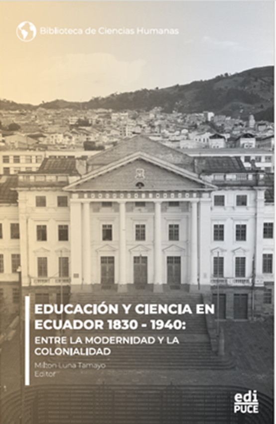 Imagen de portada del libro Educación y ciencia en Ecuador 1830-1940