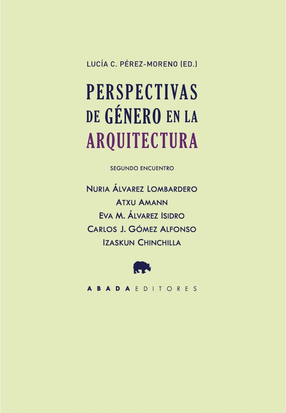 Imagen de portada del libro Perspectivas de género en la arquitectura