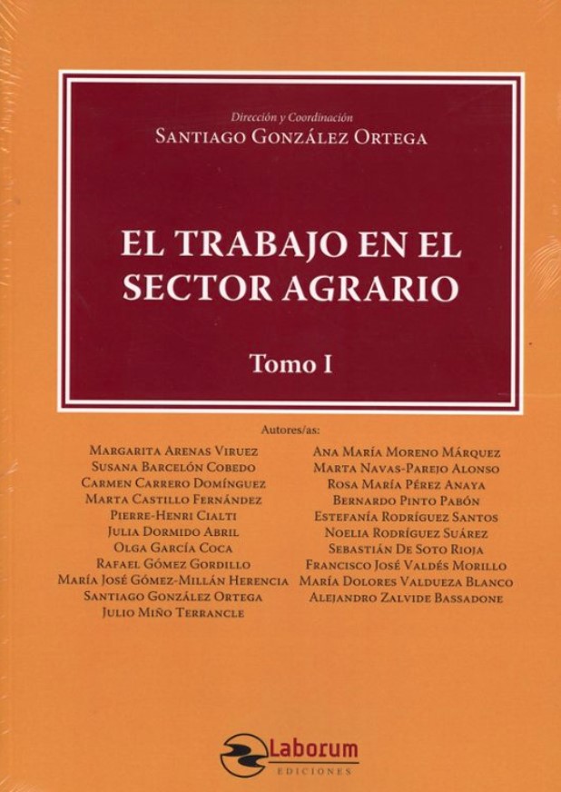 Imagen de portada del libro El trabajo en el sector agrario