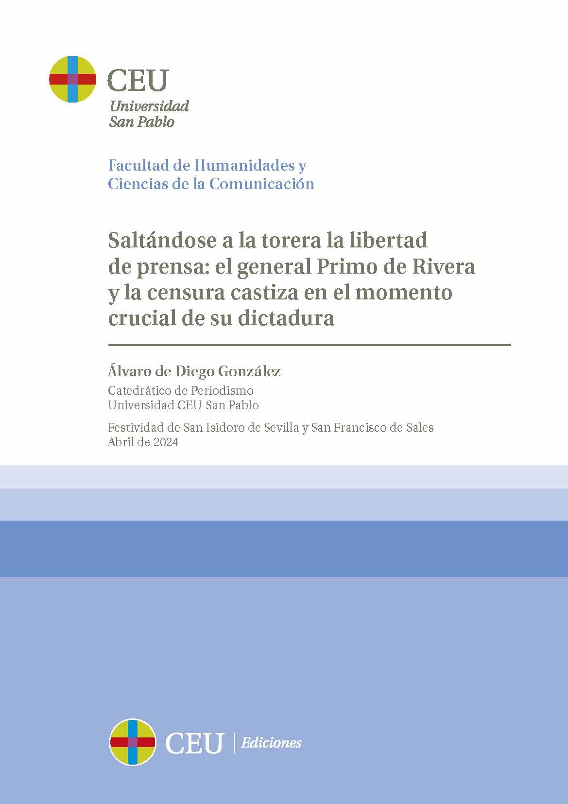 Imagen de portada del libro Saltándose a la torera la libertad de prensa