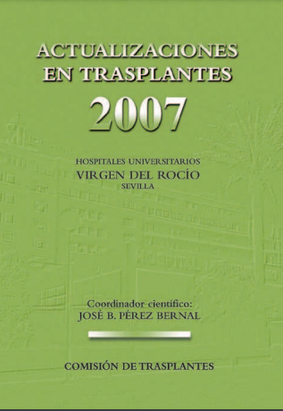 Imagen de portada del libro Actualizaciones en trasplantes 2007